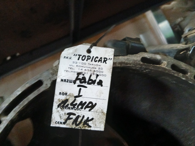 prevodovka SKODA FABIA a 1.4MPI FNK