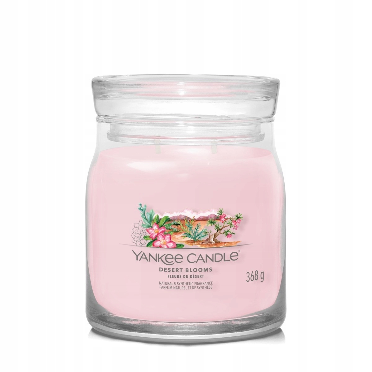 Yankee Candle Signature vonná svíčka střední Desert Blooms 367 g