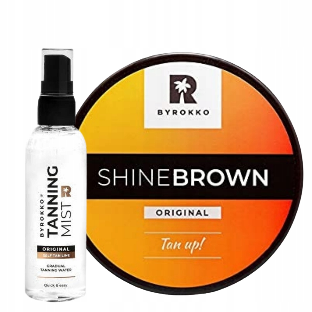 Byrokko Shine Brown Samoopalovací mlha