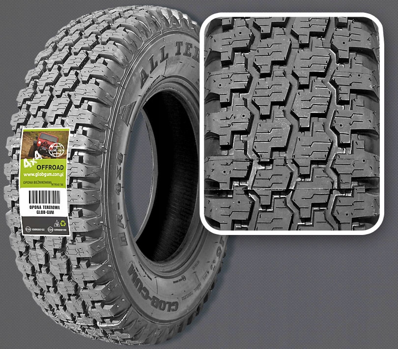 4 X 265/70R16 ALLTERRAIN A/T TERENOWA GLOBGUM