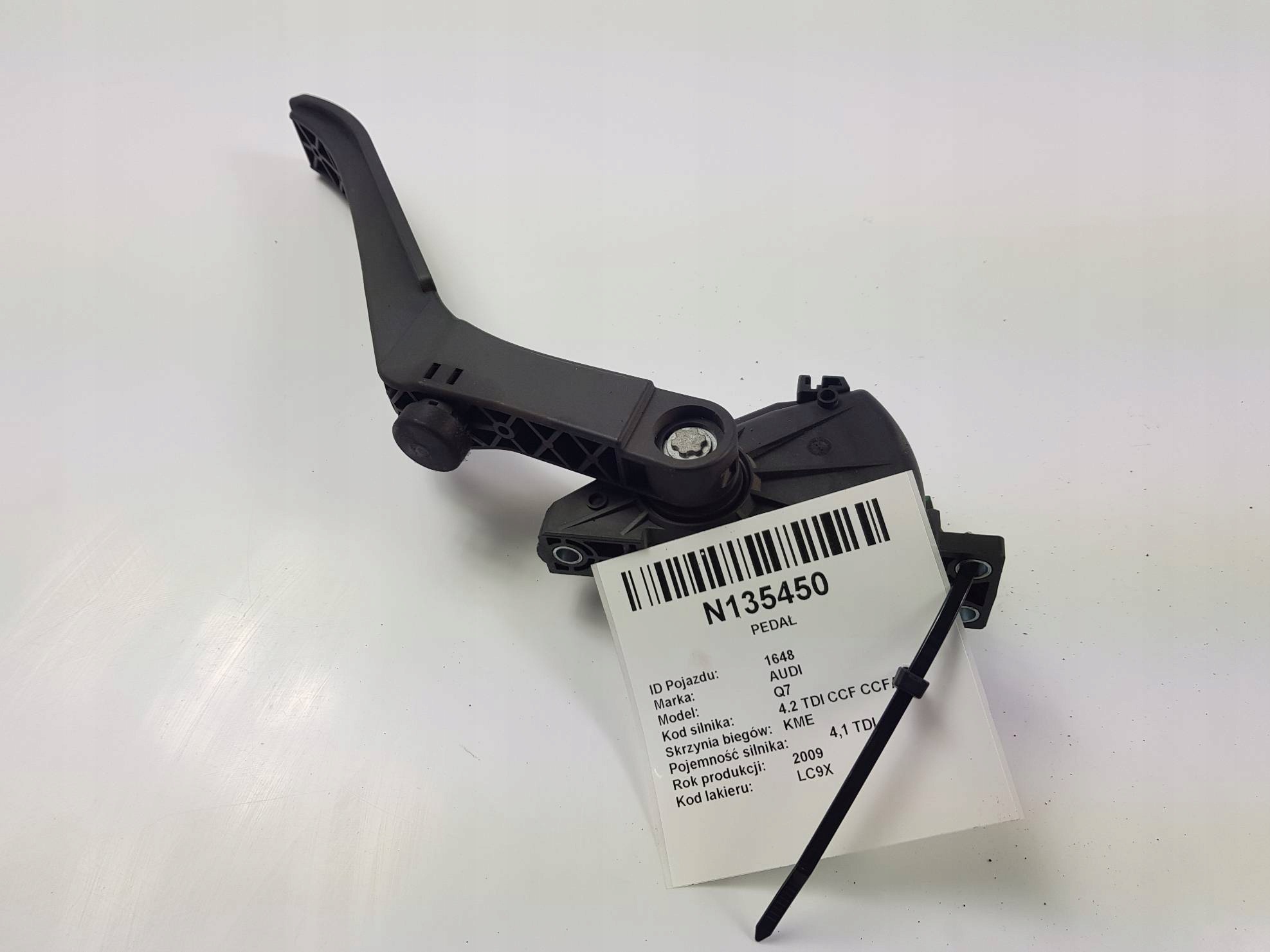 PEDAL potméter gáz 7L0723507D AUDI Q7