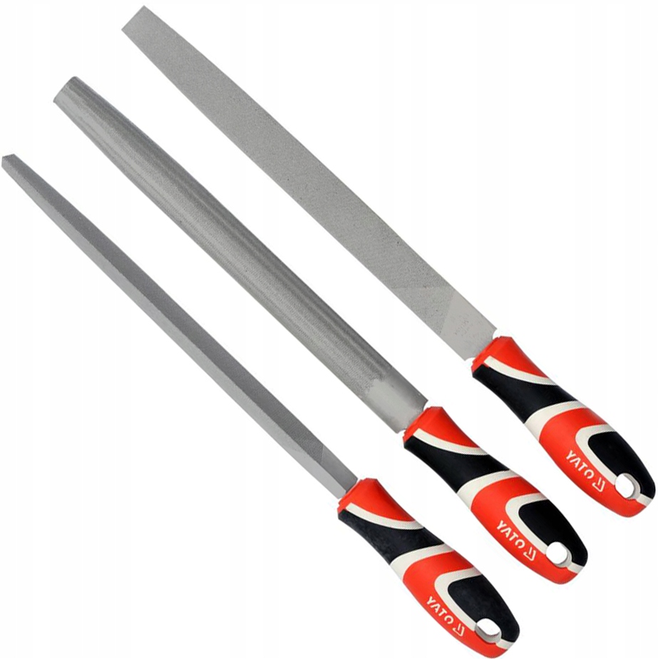 

Yato Zestaw Pilników Do Metalu 250 mm 3 szt.