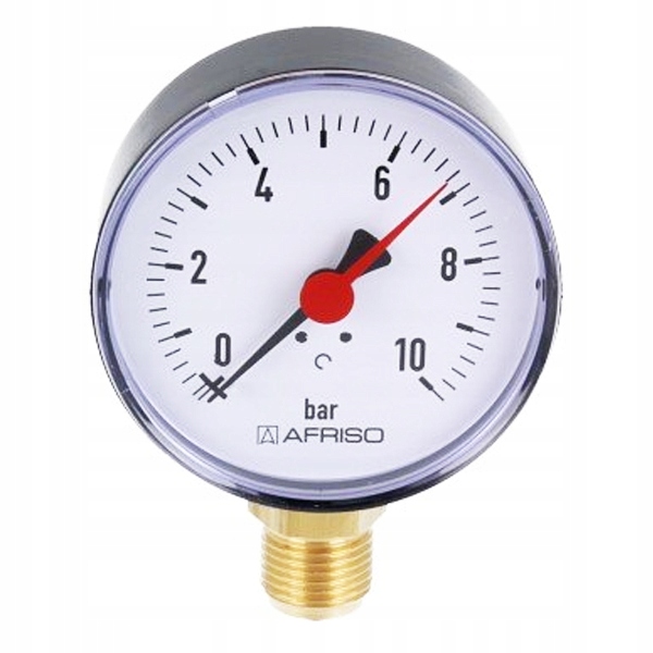 

Manometr Radialny Dolny 1/2 80mm 0-10 Bar Afriso