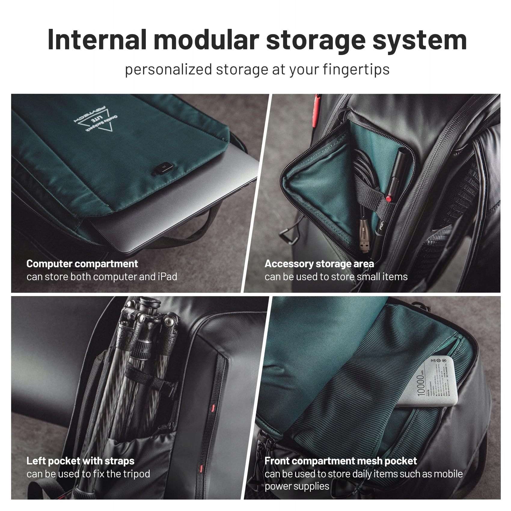 PGYTECH 22L Photo Backpack for DJI Mini 4 Pro Avata 2 DSLR SLR — miniatura 3