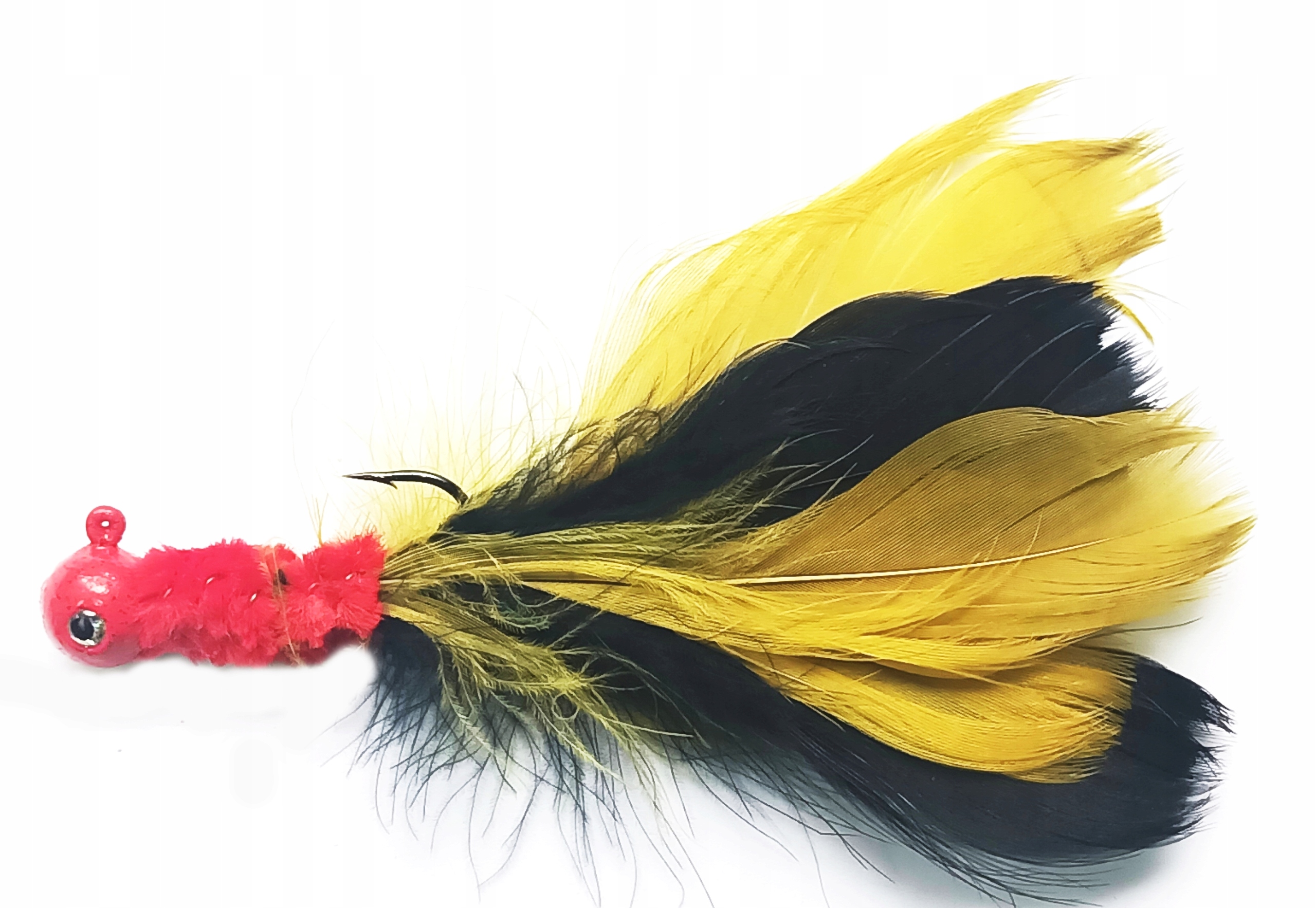 Kogut Duży Z Kolorową Główką Jigową. 12cm. 11gr OK242