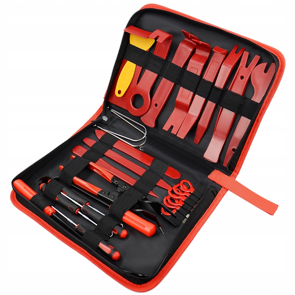 Zestaw DŹWIGNI ŚCIĄGACZE do DEMONTAŻU TAPICERKI XL Marka bez marki