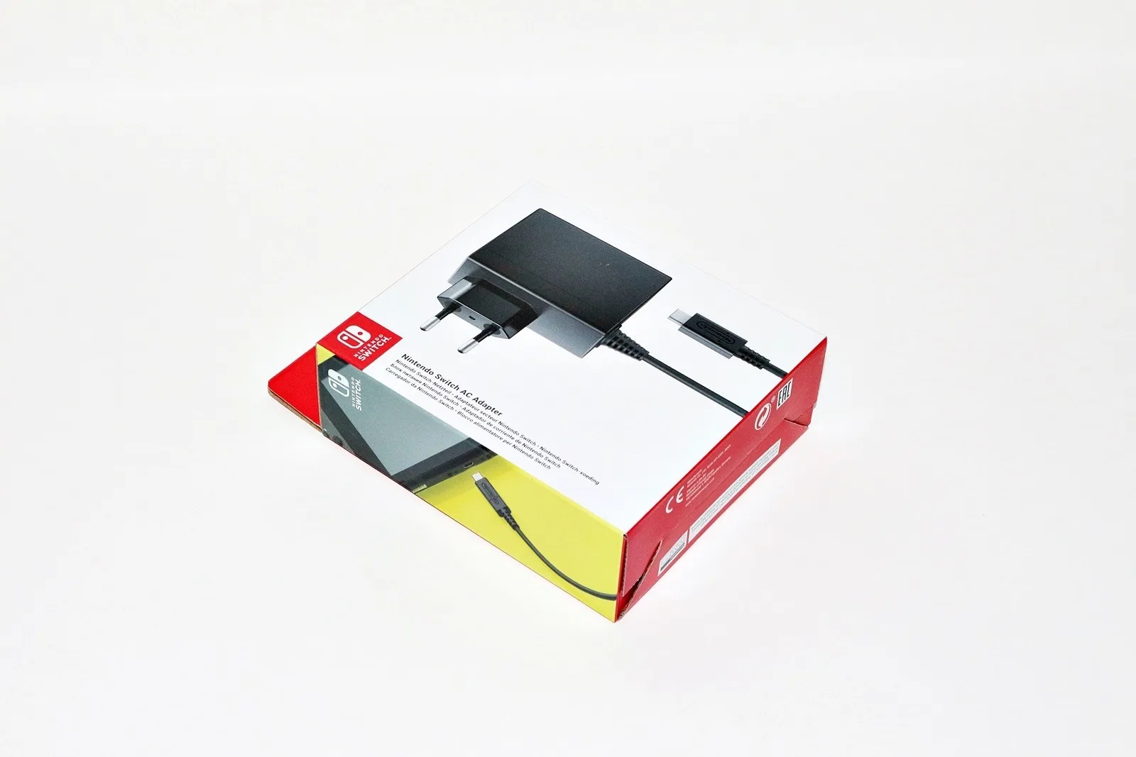 ŁADOWARKA DO NINTENDO SWITCH AC ADAPTER Typ ładowarka