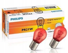 

Żarówka Philips PR21W Czerwona