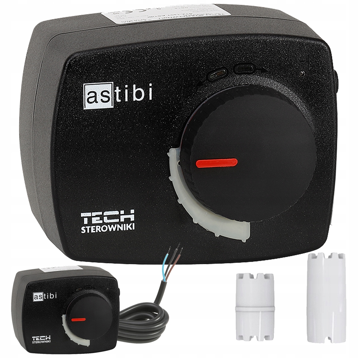 3BODOVÝ Miešací Ventil Tech Astibi 120s 230 V Ac adaptéry