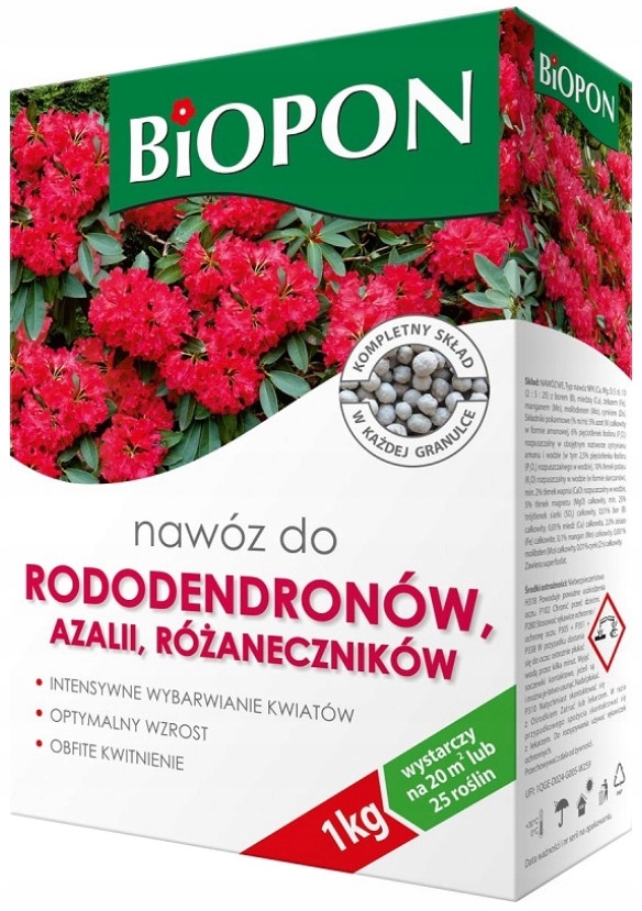 

Nawóz do rododendronów Biopon 1kg
