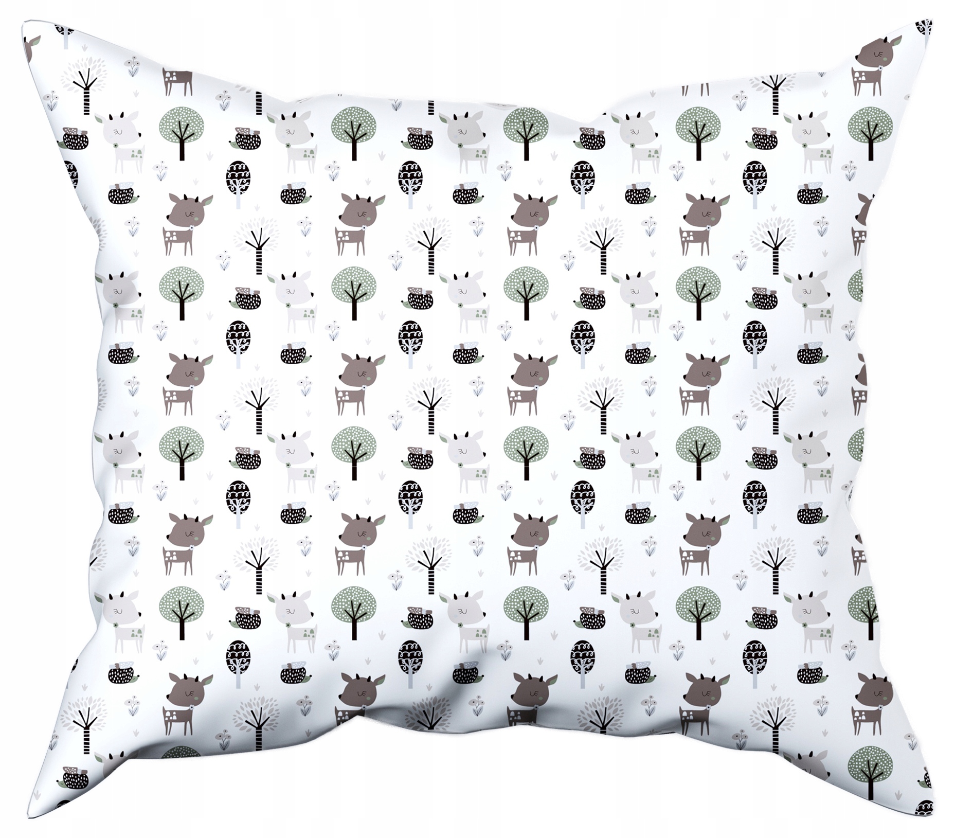 Poszewka na poduszkę 40x70 dziecięca 100% bawełna sarenki 314bra