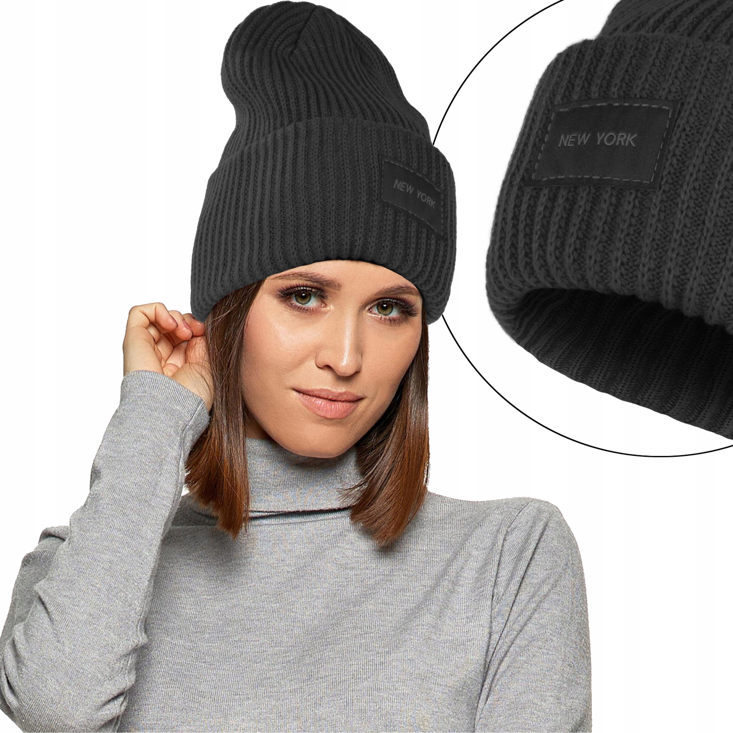

Moraj Ciepła Czapka Damska Beanie 1100-016 Wz1