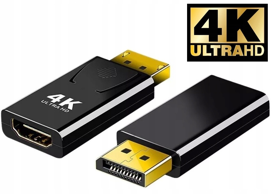 

Adapter Display Port Dp Displayport Do Hdmi 4K