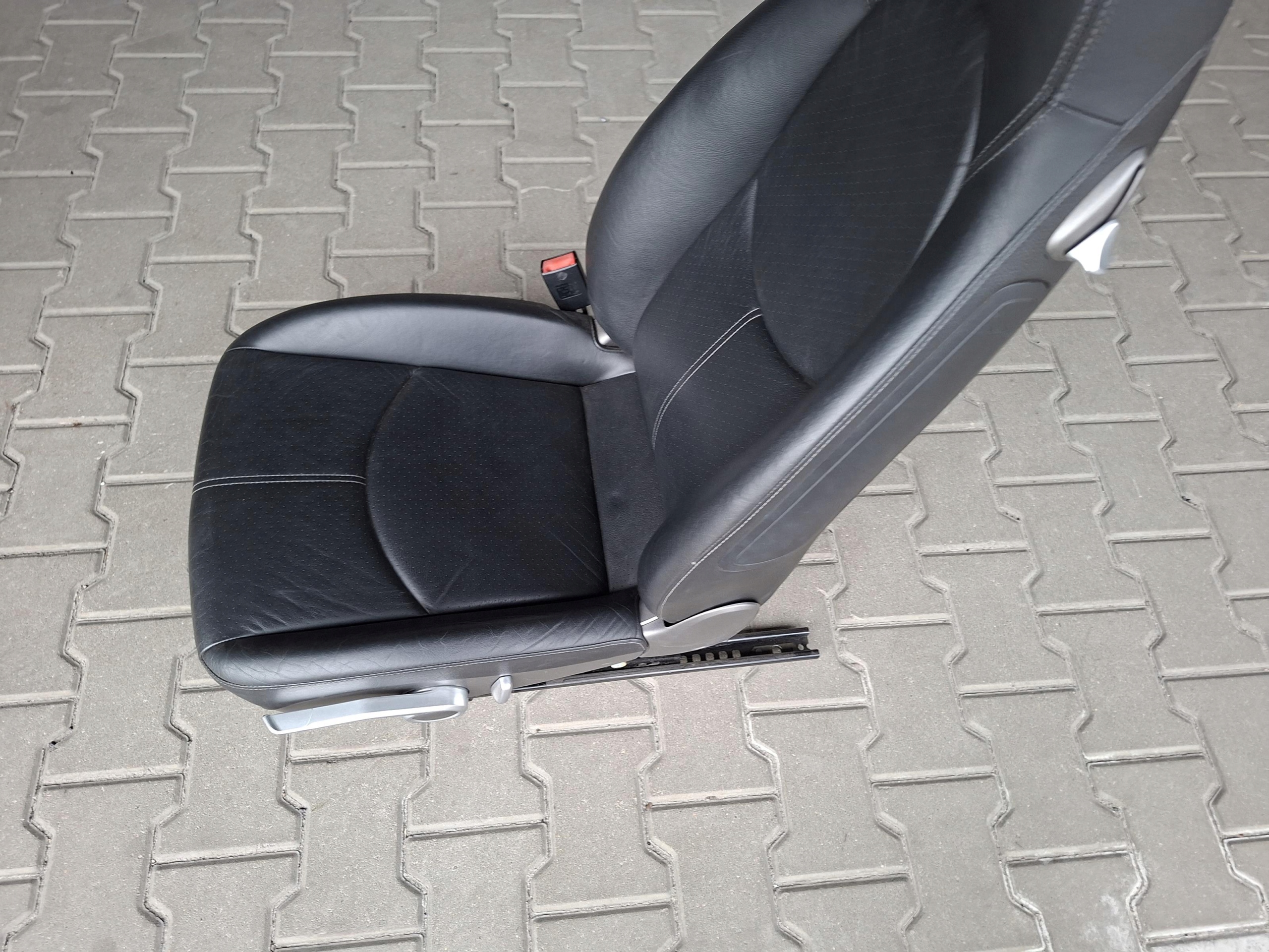 Sitz links schwarzer + AIRBAG SITZ PORSCHE BOXSTER CAYMAN S 987