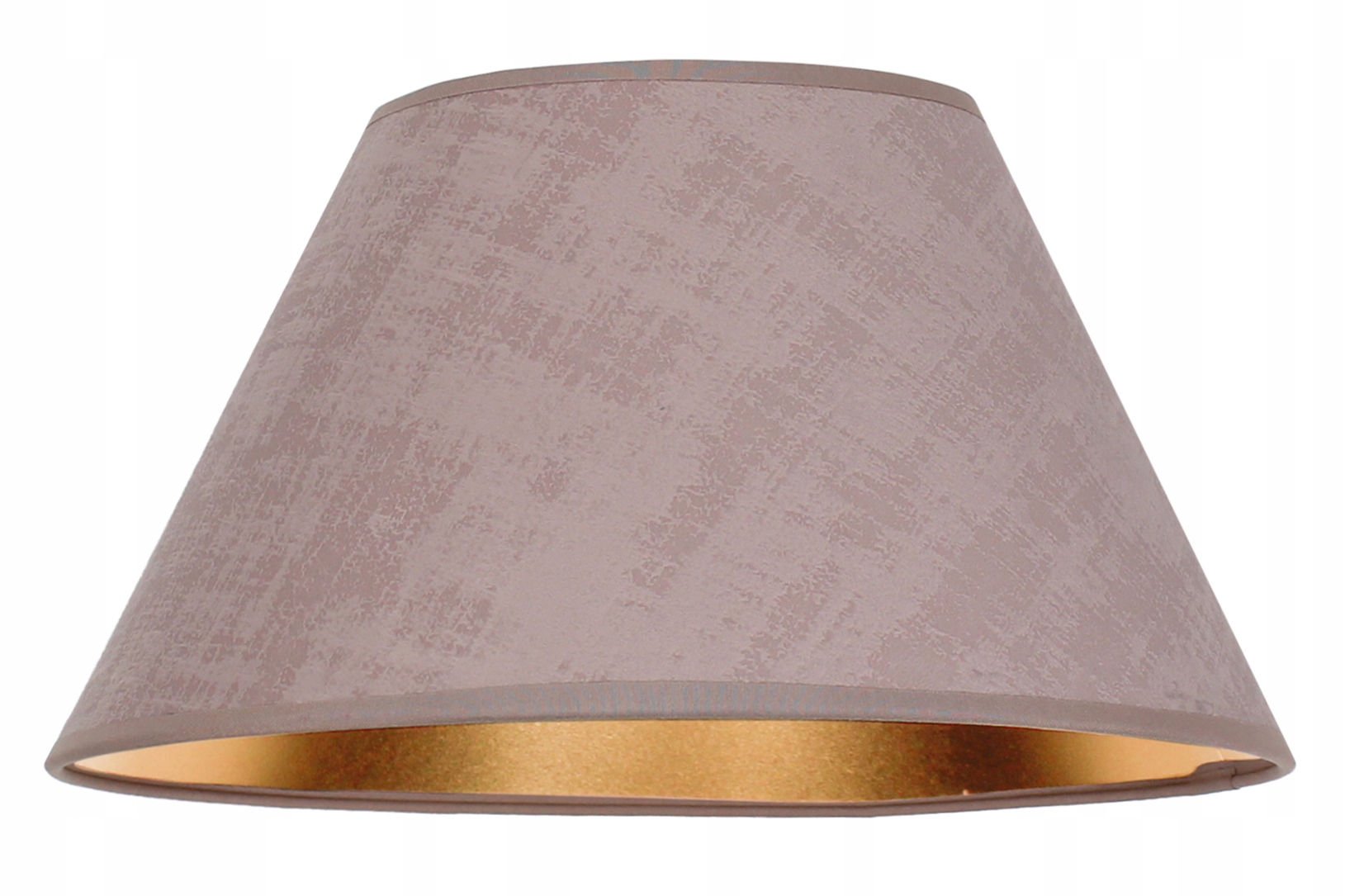 Abażur Klosz Premium 20x40X24 Welur Różowy Złoty
