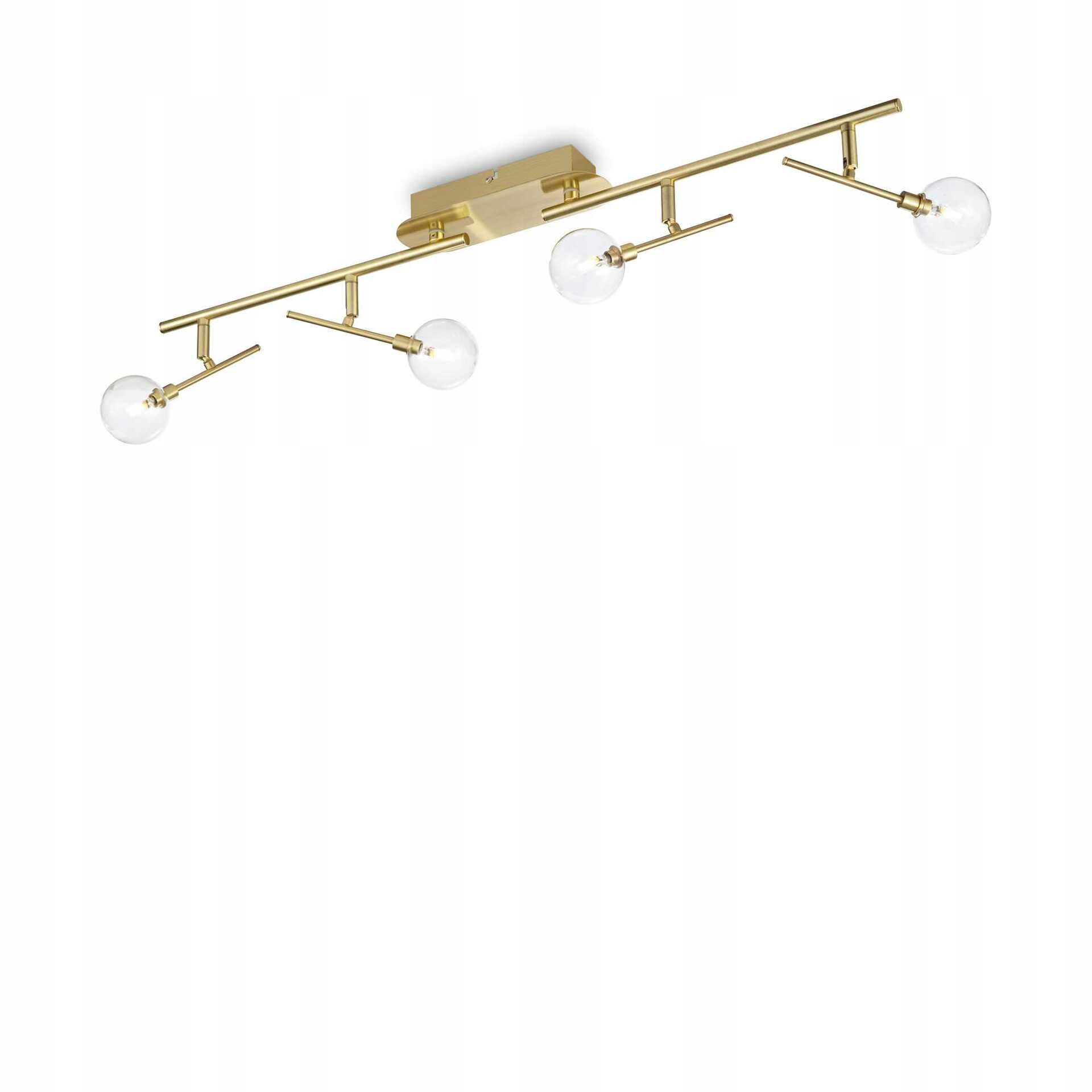 Bodové svietidlo Ideal Lux Maracas PL4 mosadz 4x2W Led 70cm