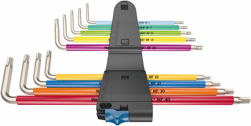 Sada Tŕňových Kľúčov Torx 3967/9 Tx Sxl Multicolour