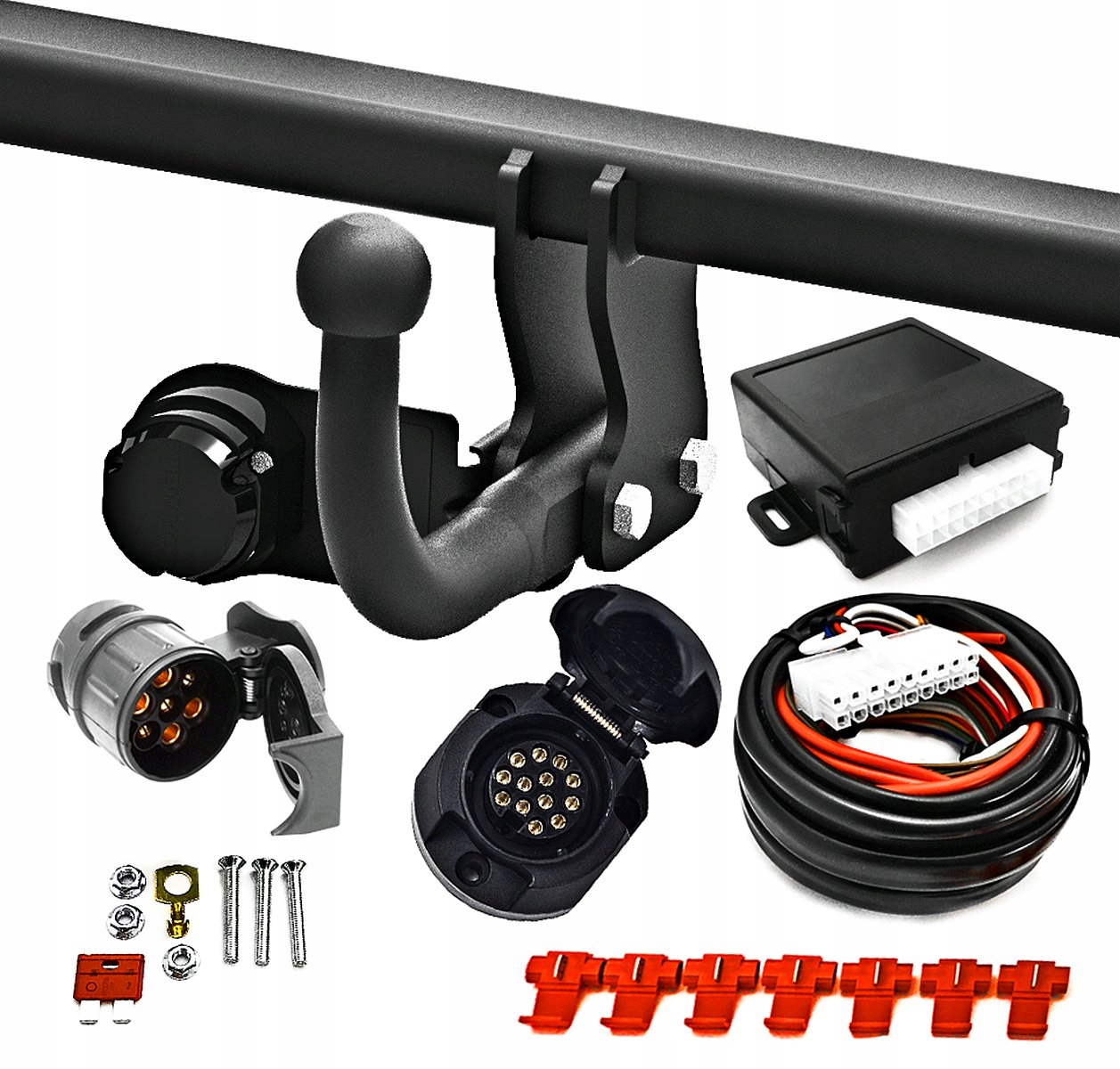 Hak holowniczy+MODUL13pin Skoda OCTAVIA 2