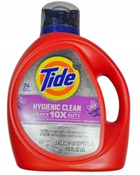 Levně Gel na praní tkanin 74 Praní 3,4l Tide Hygienic Clean Spring Meadow