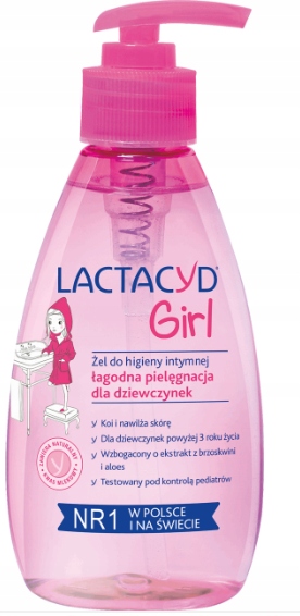

Lactacyd Girl Żel do higieny intymnej dziewczynek