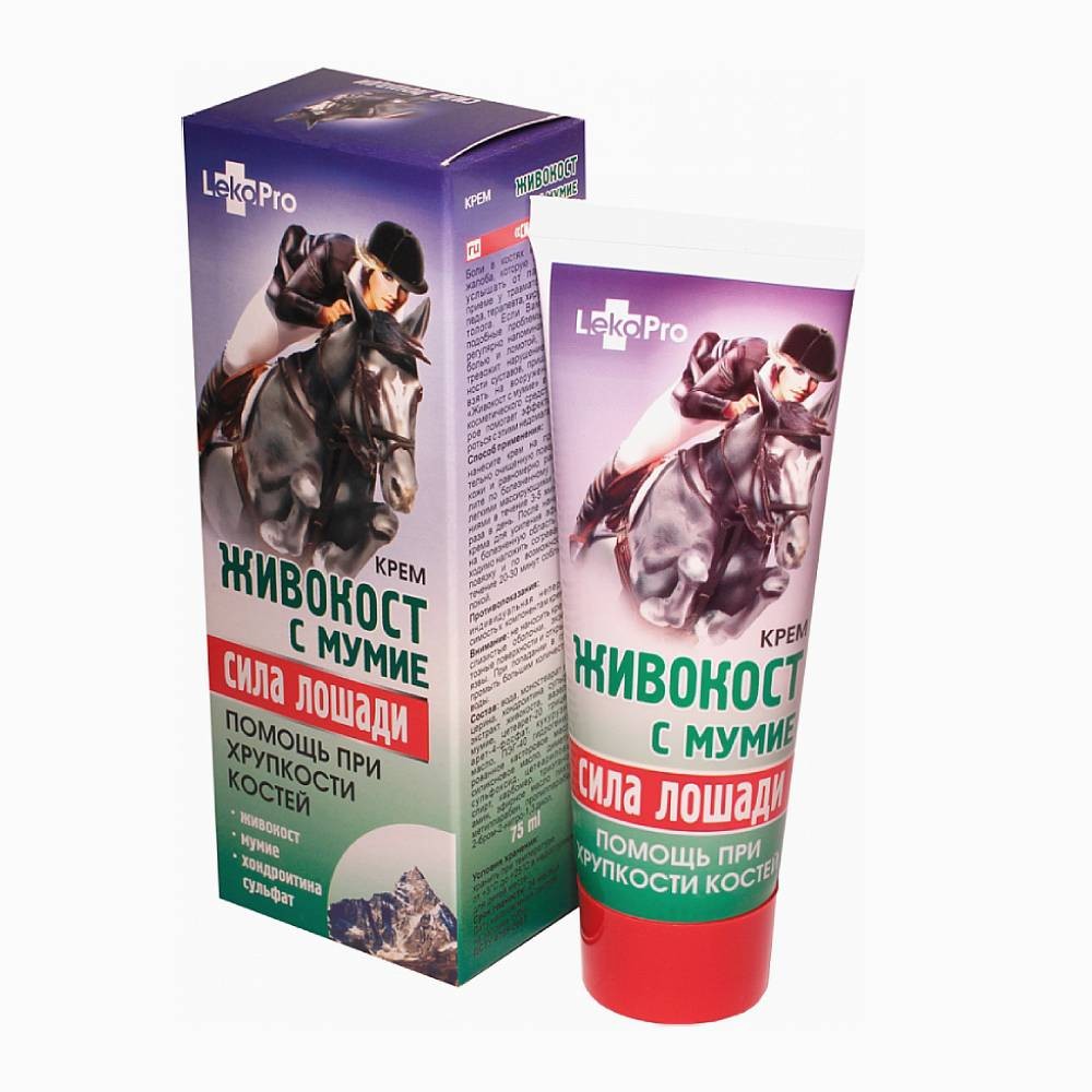 

Krem do ciała żywokost z mumio 75ml LekoPro