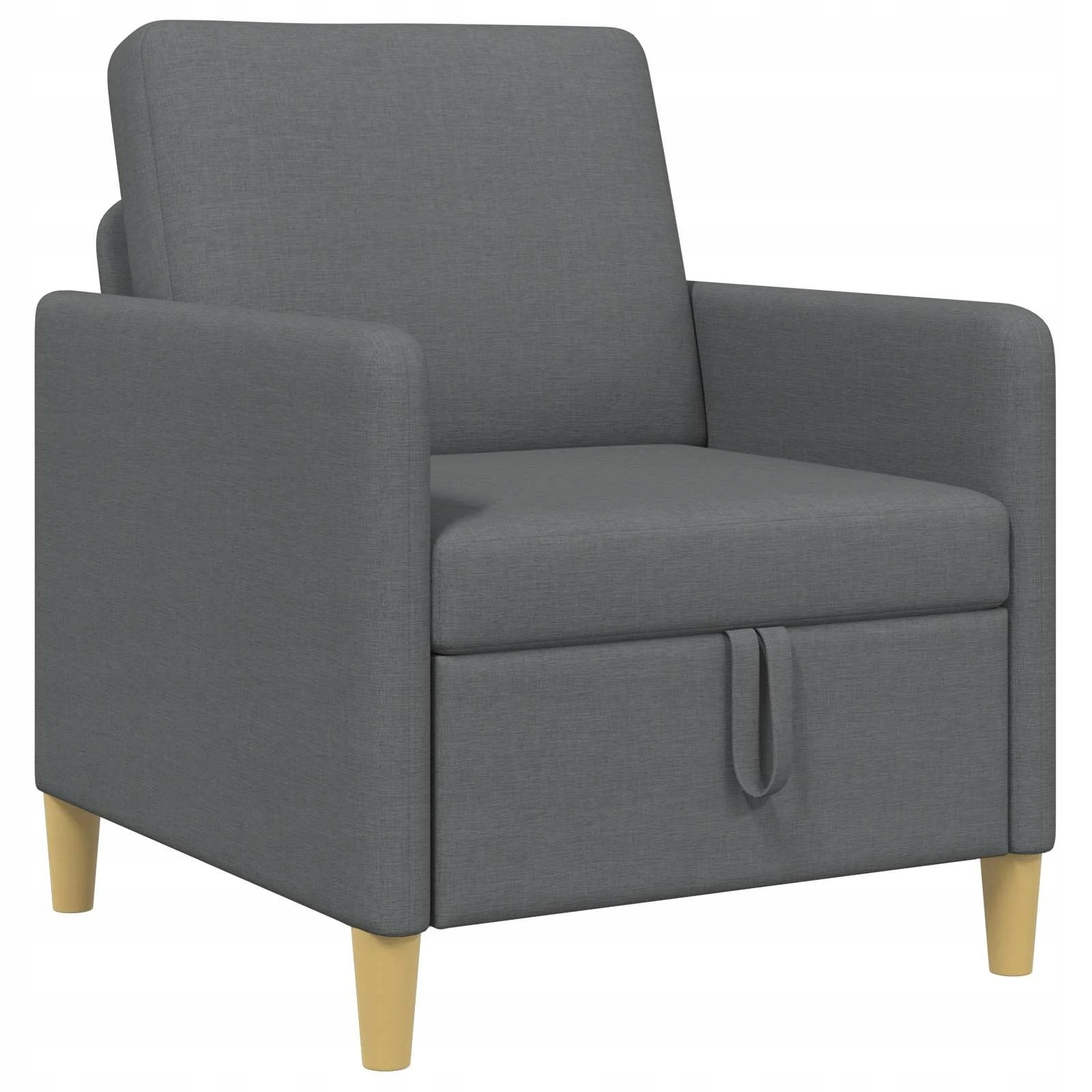 Sofa z miejscem do przechowywania ciemnoszary 72 x 78 x 87 cm
