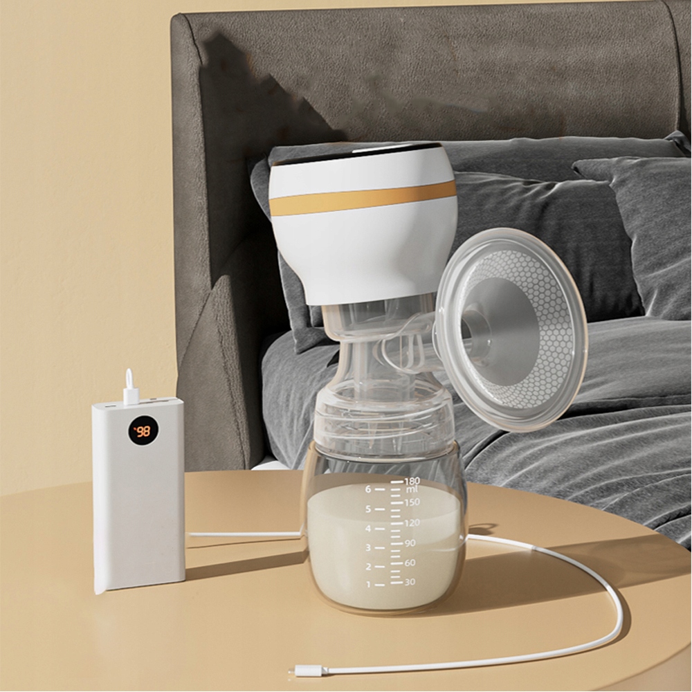 ELEKTRYCZNY LAKTATOR PIERSI CICHY LAKTATOR PIERSI BEZ BPA 180ML 4 TRYBY LCD Kod producenta YW-991