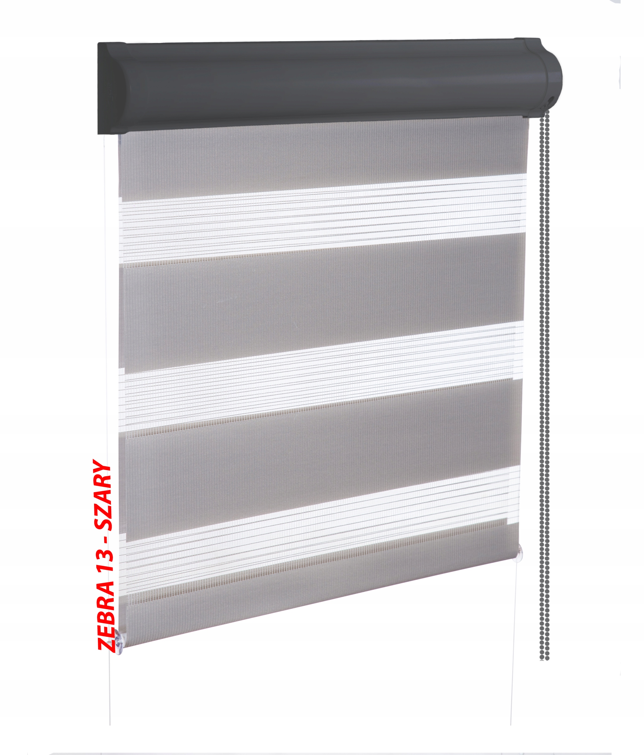 72x215 ROLETA DZIEŃ NOC KASETA GRAFIT ANTRACYT Marka inna marka