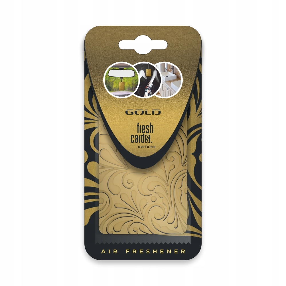 

Zawieszka zapachowa ReadySteady Fresh Cards Gold