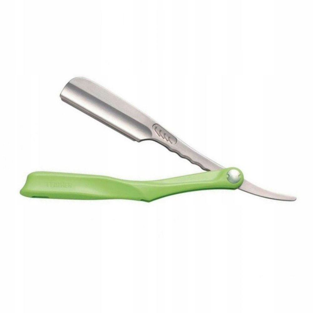 2x Břitva na žiletky shavette Feather Lime Acs-rl