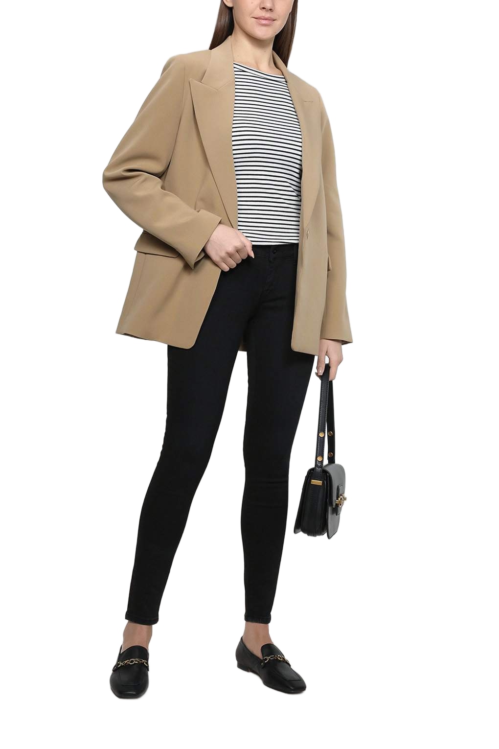 Pepe Jeans Černé Dámské Úzké Nohavice Dlouhé Klasické 30/30 6BA