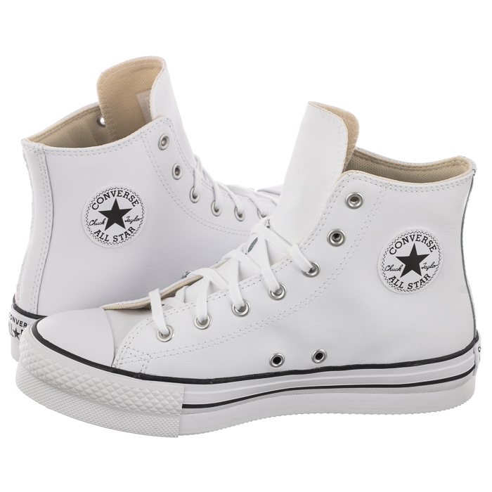 Vysoké tenisky Converse Ct All Star Eva Lift Hi A02486C Bílé