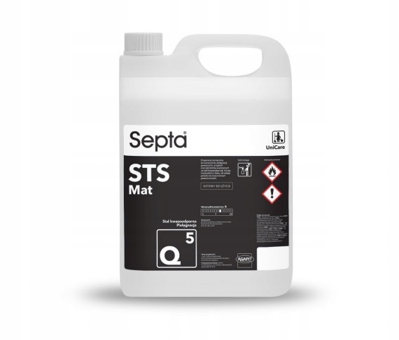 Kapalina Na Nerezovou Ocel Septa Sts Mat Q5 5L