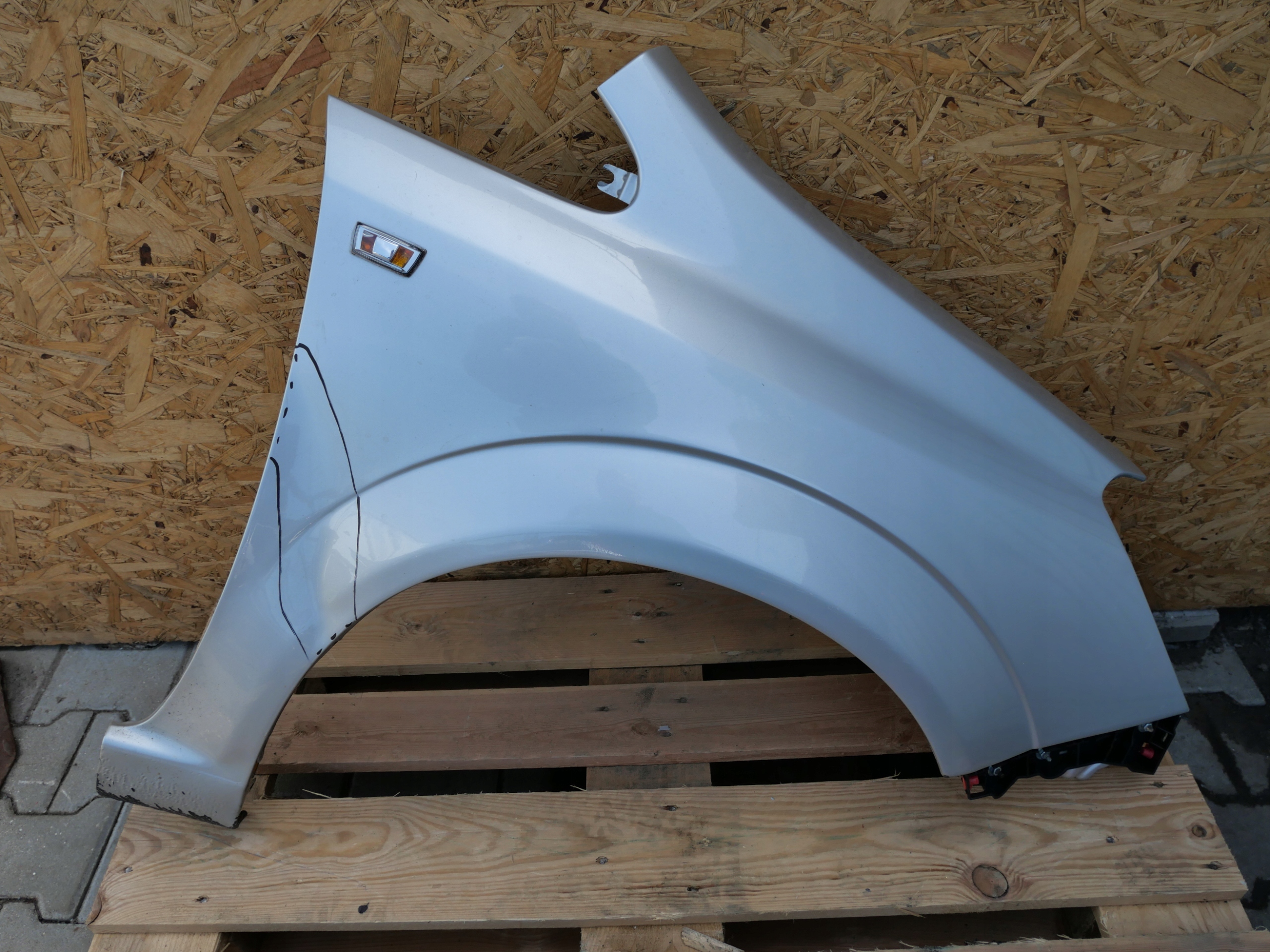OPEL ZAFIRA 2 B fender right front front