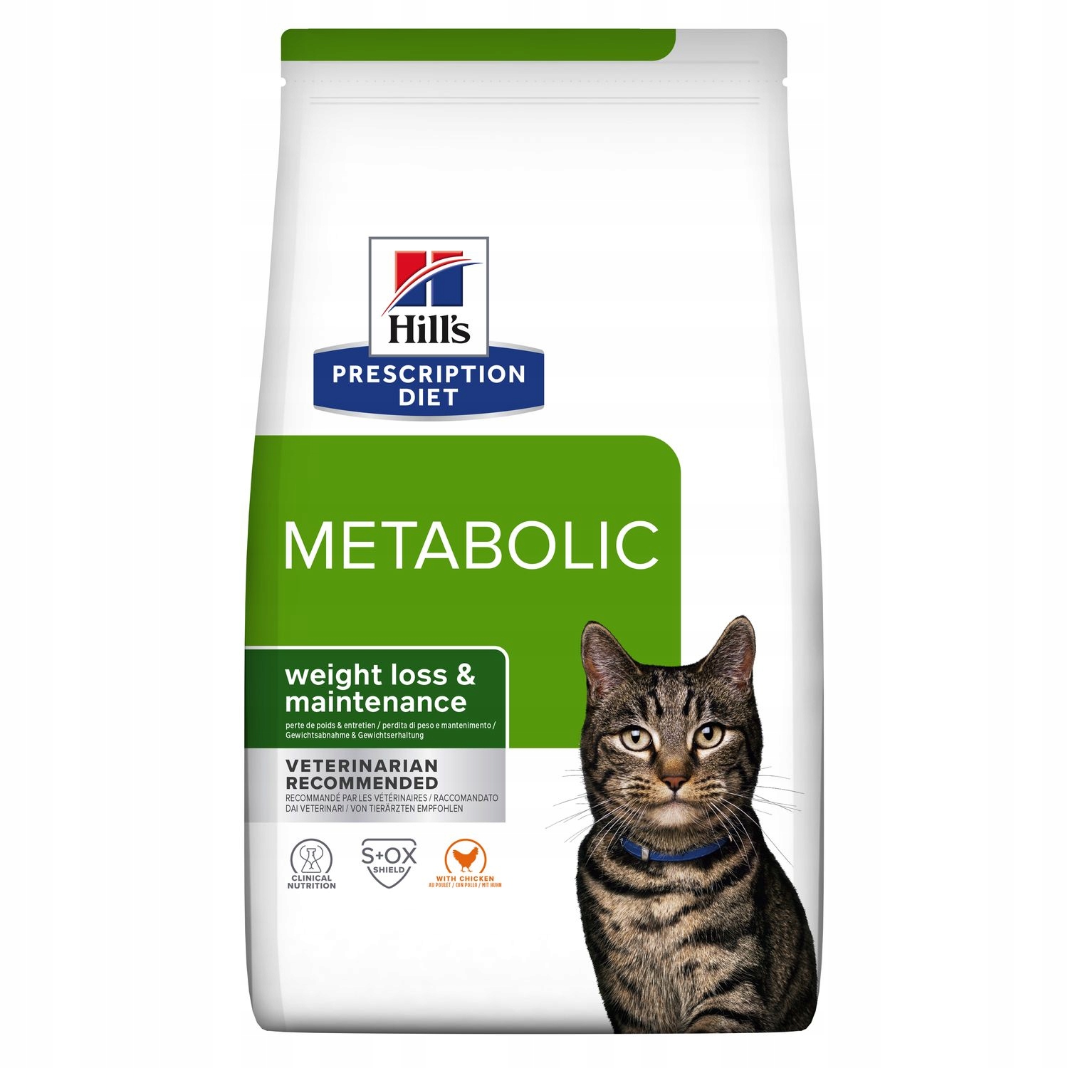 Levně Hill's Pd Prescription Diet Metabolic Feline 3kg Veterinární Dieta pro Kočky