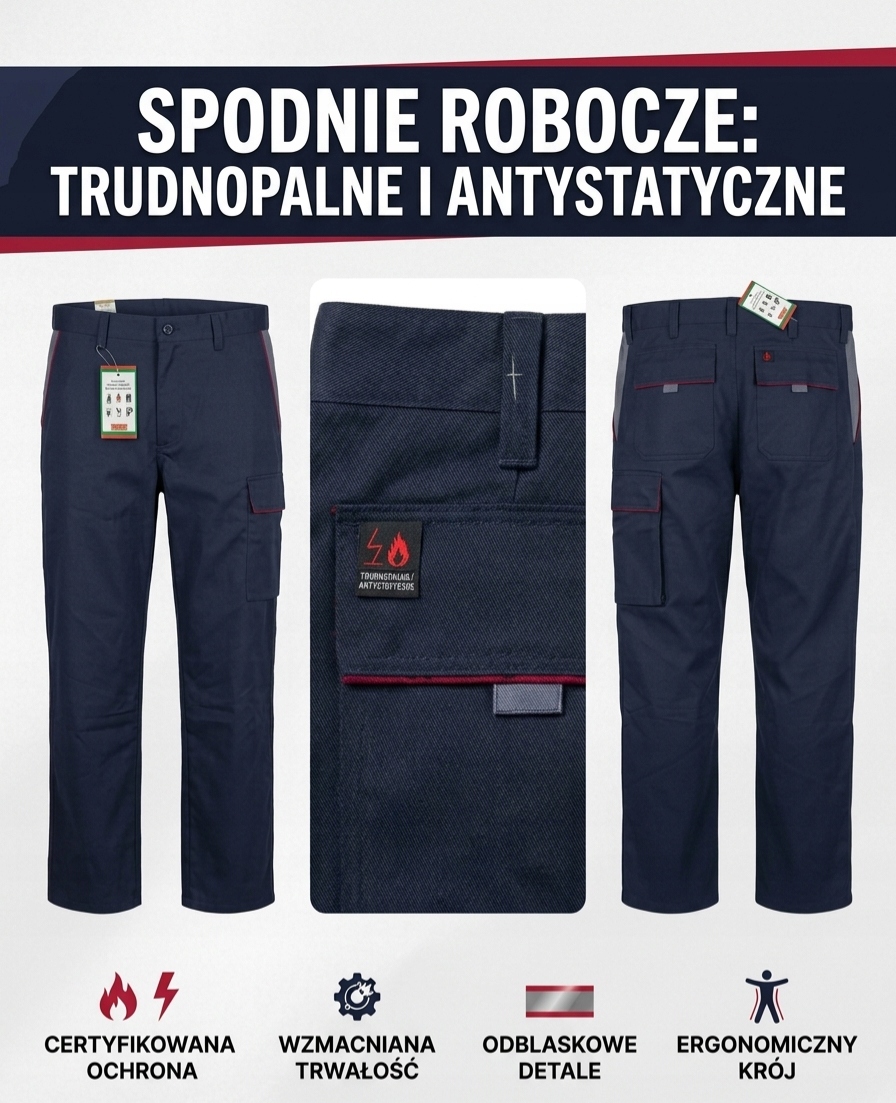 Spodnie Robocze Spawalnicze Rofa 871889/459 R.50