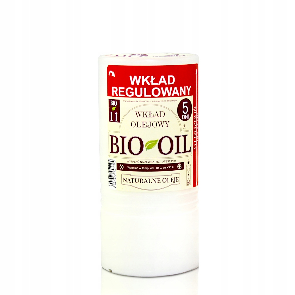 

Wkład do zniczy Bio Oil 11 (20 szt) 14-22cm 120h