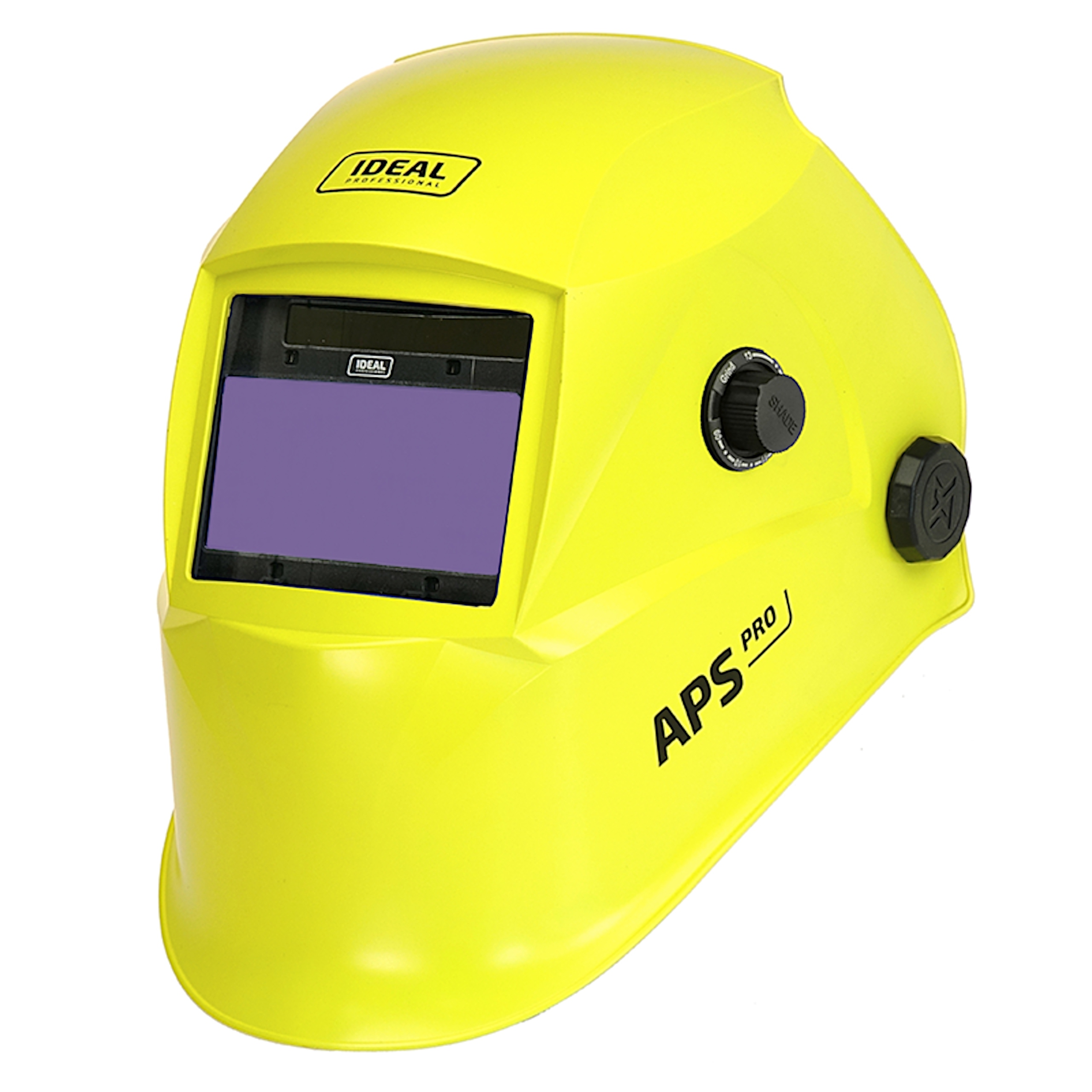 Automatická Svařovací Přilba Ideal Aps Pro 718G Žlutá Matná
