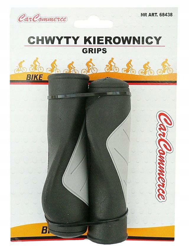 Chwyty rowerowe Carcommerce Gumowe