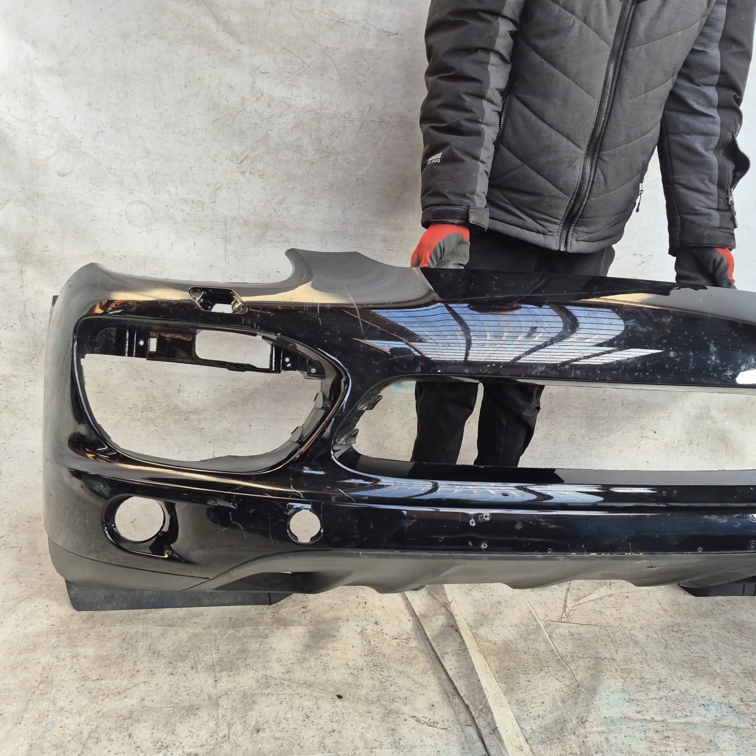 PORSCHE CAYENNE 7P5 10-14 bumper front front SPR PDC 7P5807221