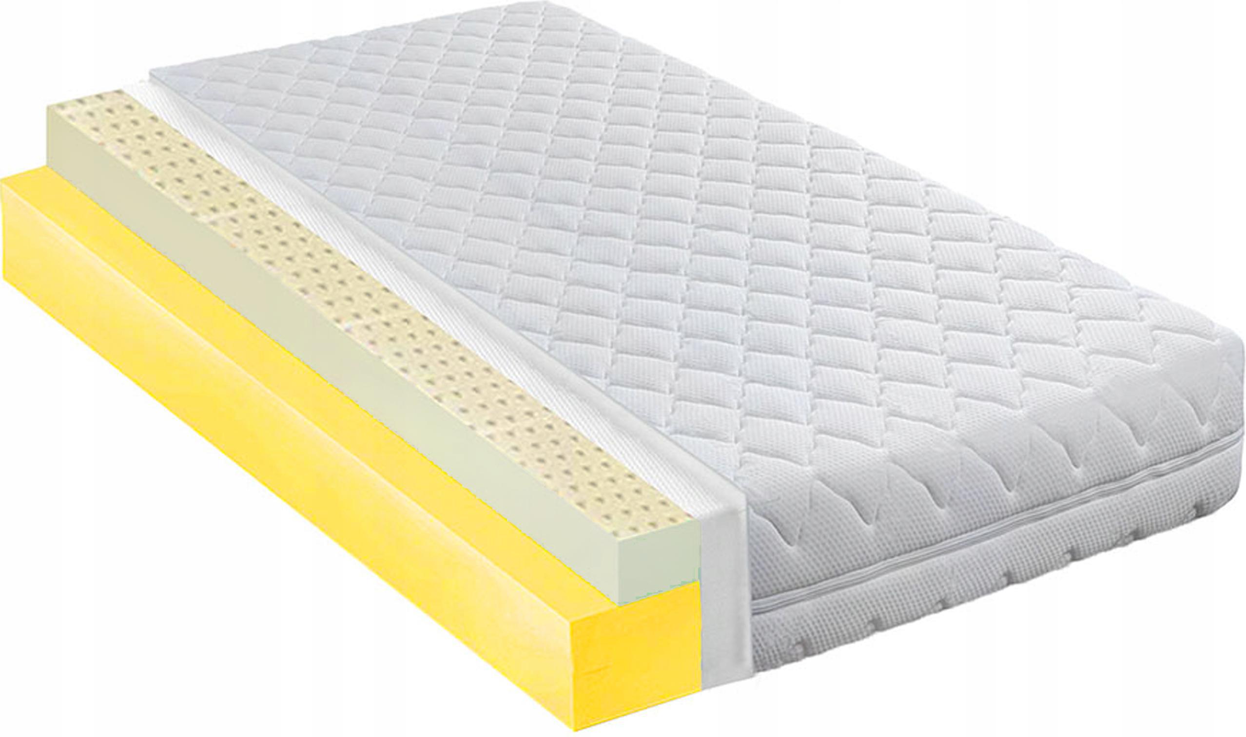 Penový matrac 150x160 6 cm, termoelastický latex, 16 cm, vzdušný H3