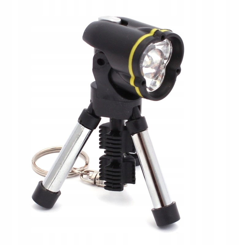 Latarka LED Brelok do kluczy TRIPOD