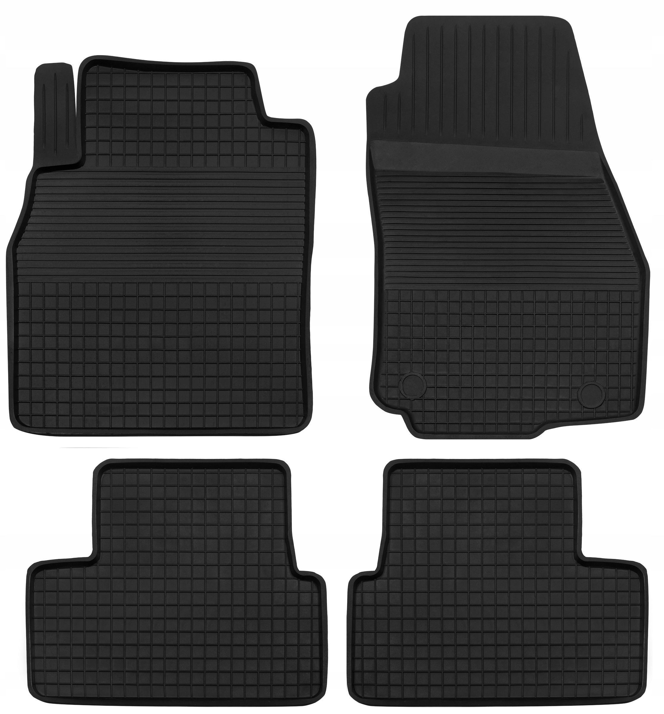 

Dywaniki gumowe korytka kpl do Volvo S40 II 04-12