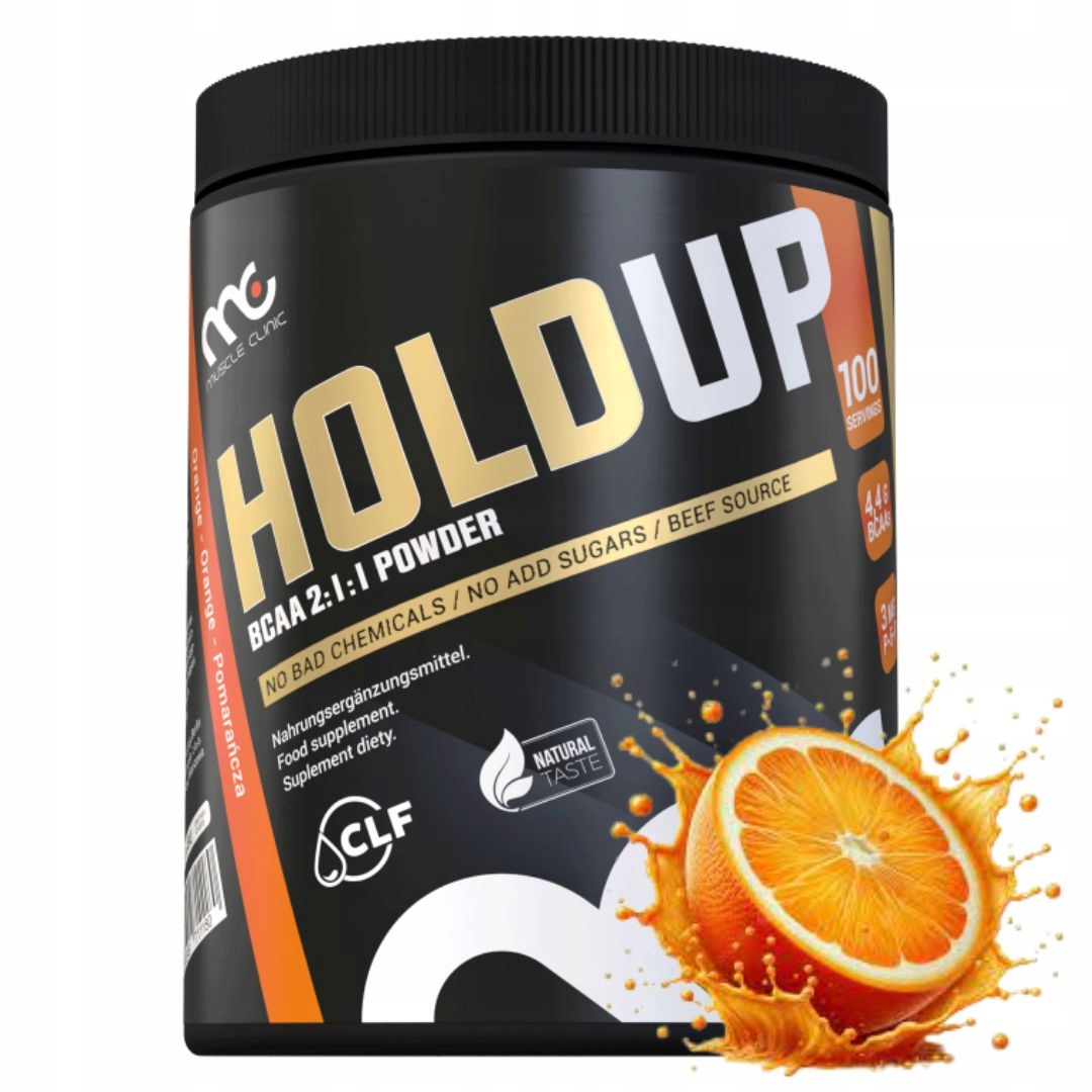Muscle Clinic Hold Up Bcaa 2:1:1 400 g aminokyseliny regenerace ochrana svalů