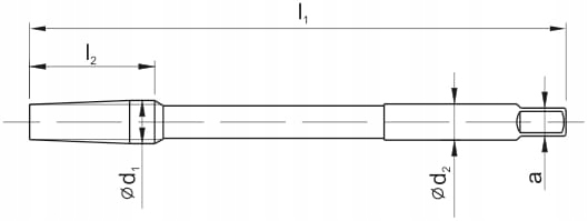 Gwintownik NGMf M24 ISO2(6H) HSS Marka Fanar