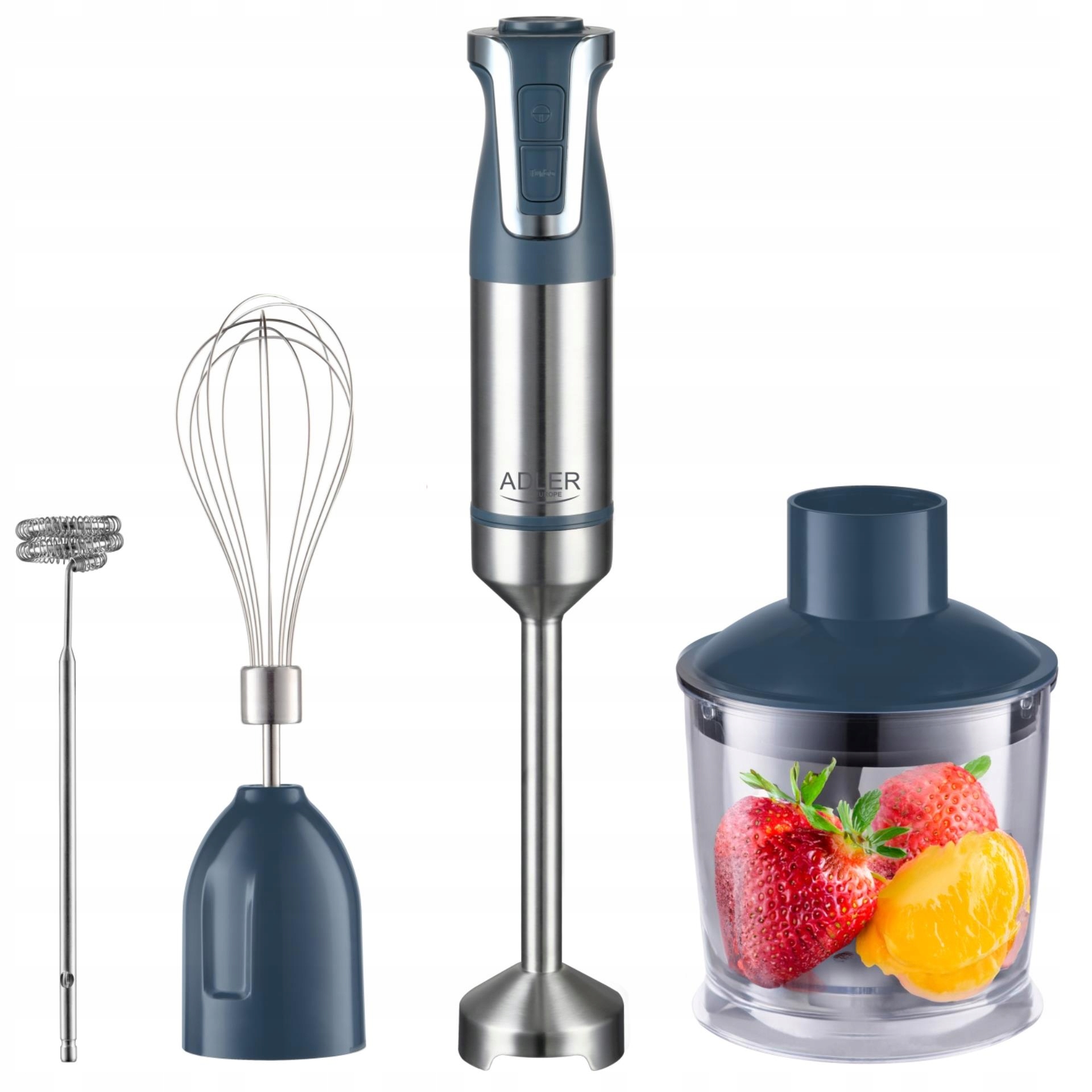 Blender Ręczny Adler Blender Ręczny Wielofunkcyjny Profesjonalny 1500W