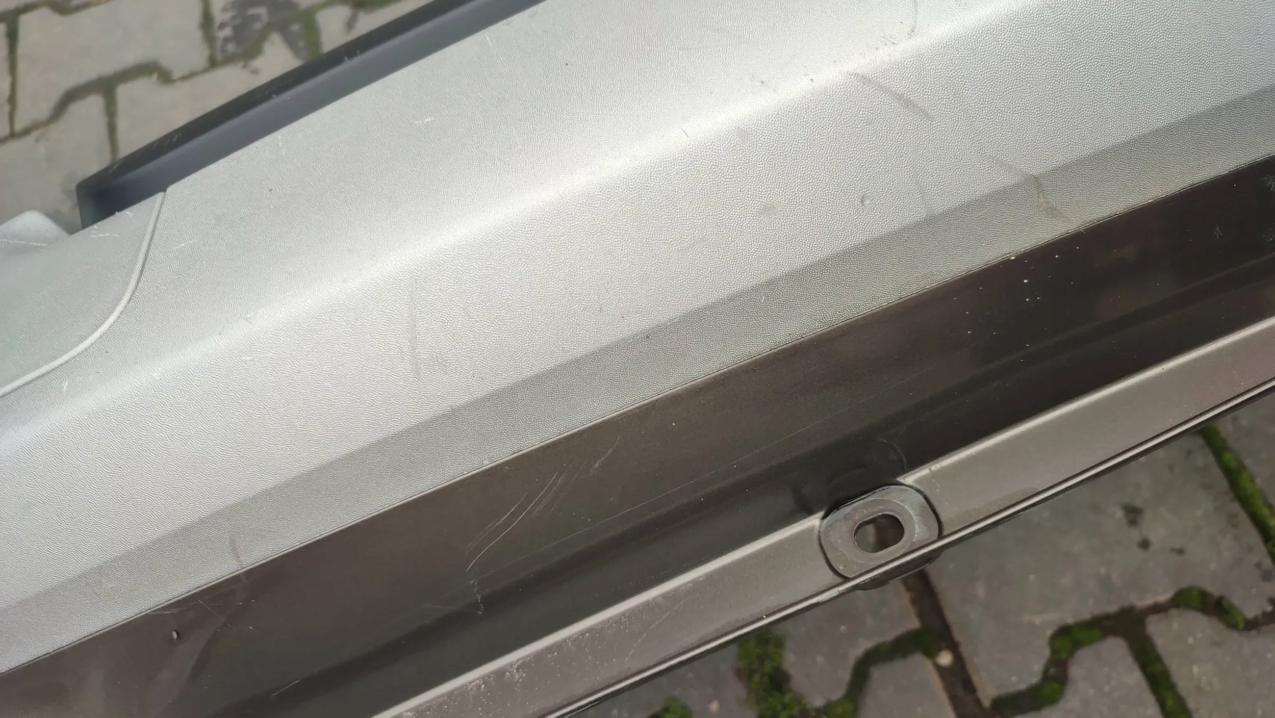 Dacia Duster II 2017 bumper rear part