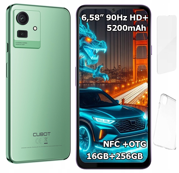 Smartfon CUBOT NOTE 50 16/256GB LTE AND13 NFC