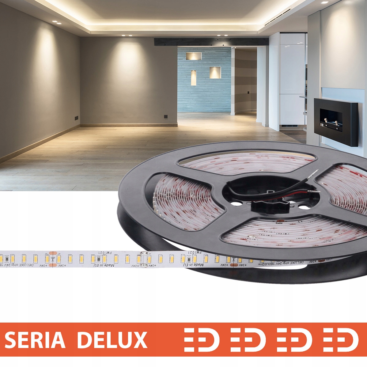 Led pásik Delux 24V 160led 4000K 2350lm SMD4014 s 7-ročnou zárukou