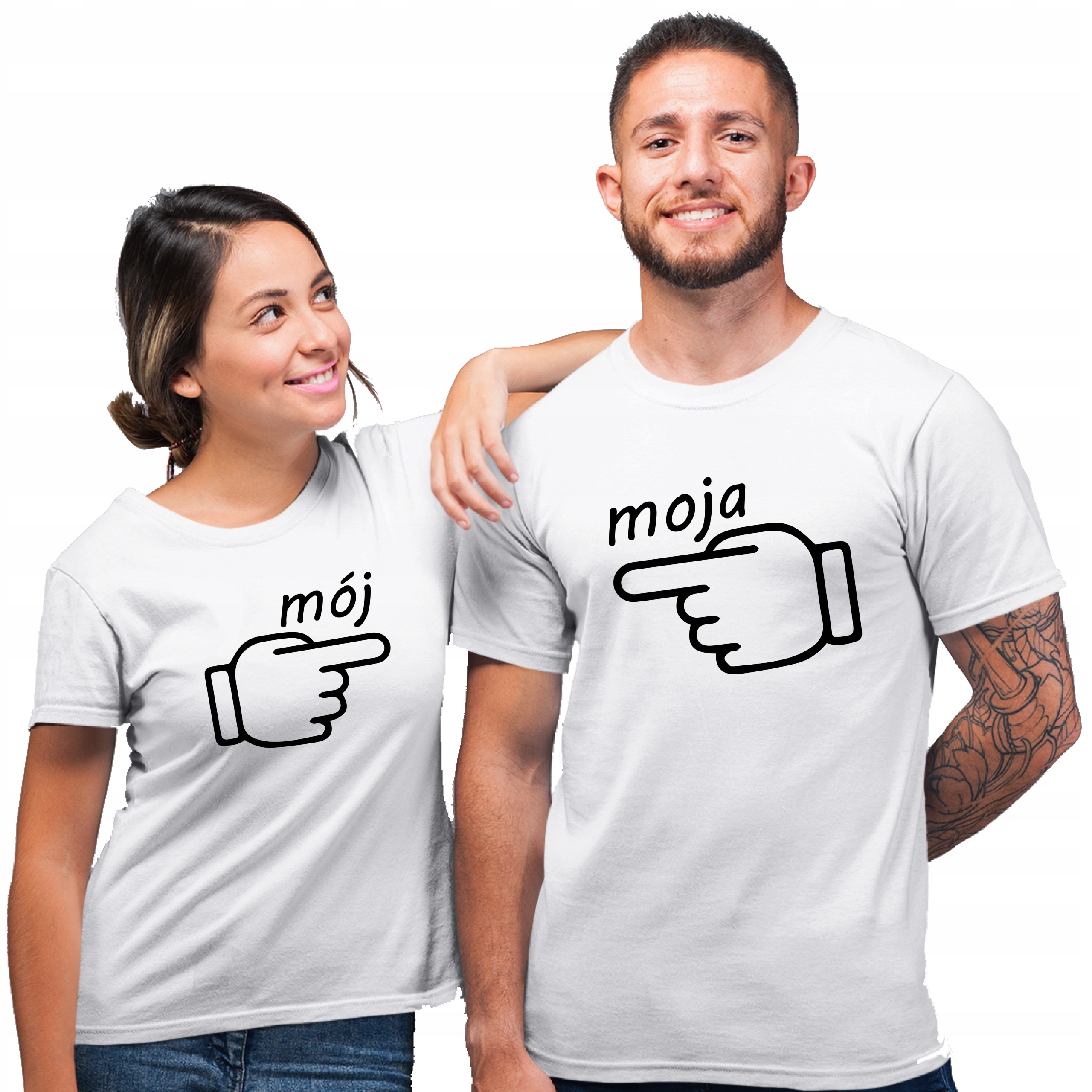 

Zestaw Koszulki Prezent Walentynki Moja Mój Zajęta